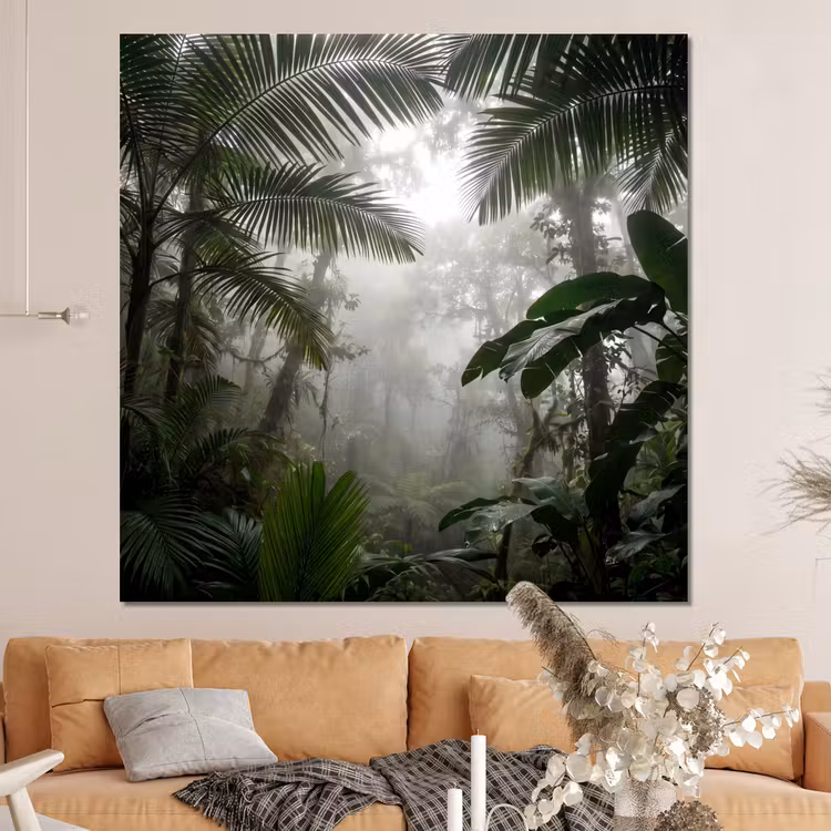 Forex - Natuur - Jungle - Mist - Groen - Bladeren — 4
