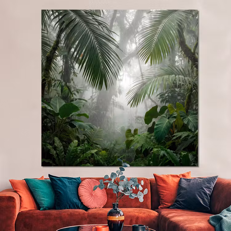 Forex - Natuur - Jungle - Mist - Tropisch - Groen — 3