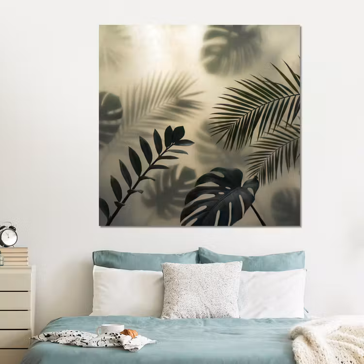 Forex - Planten - Bladeren - Schaduwen - Groen - Modern — 2