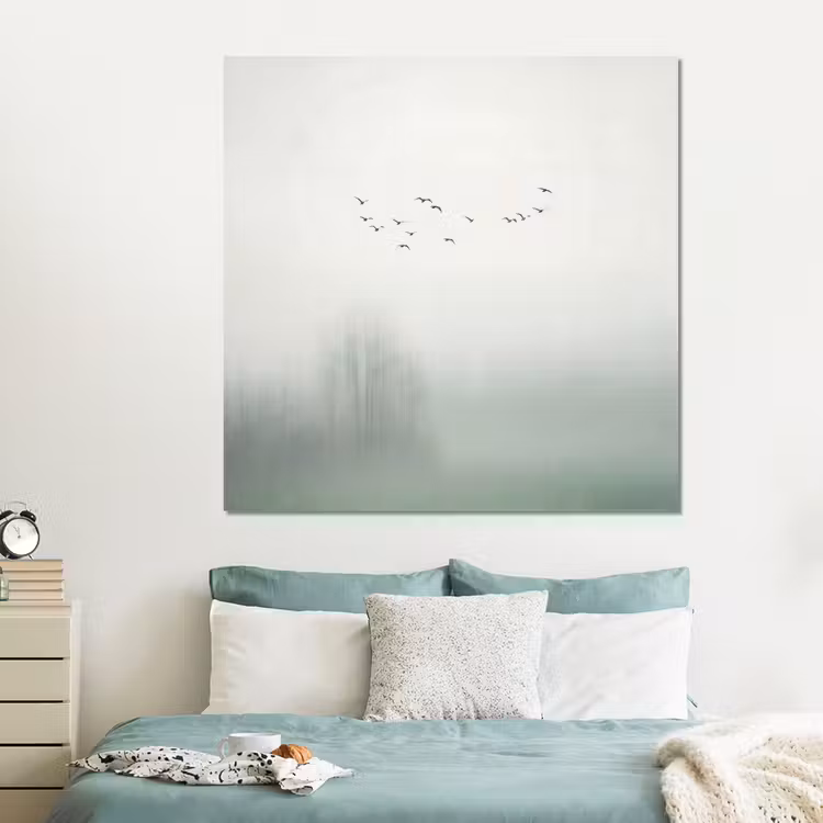 Forex - Vogel - Vlucht - Natuur - Minimalistisch — 2