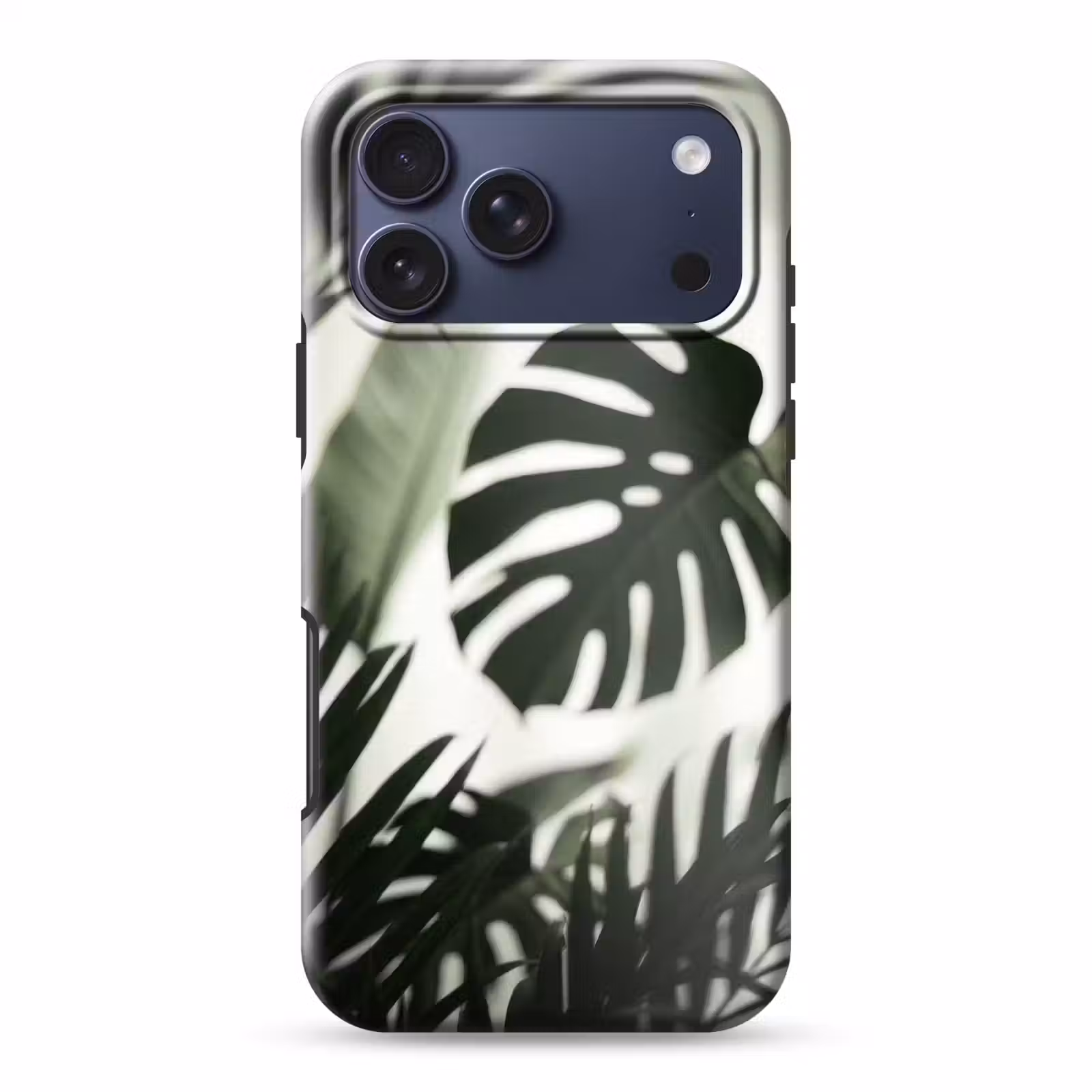 Telefoonhoesje Toughcase - Planten - Bladeren - Natuur - Minimalistisch - Groen — 1