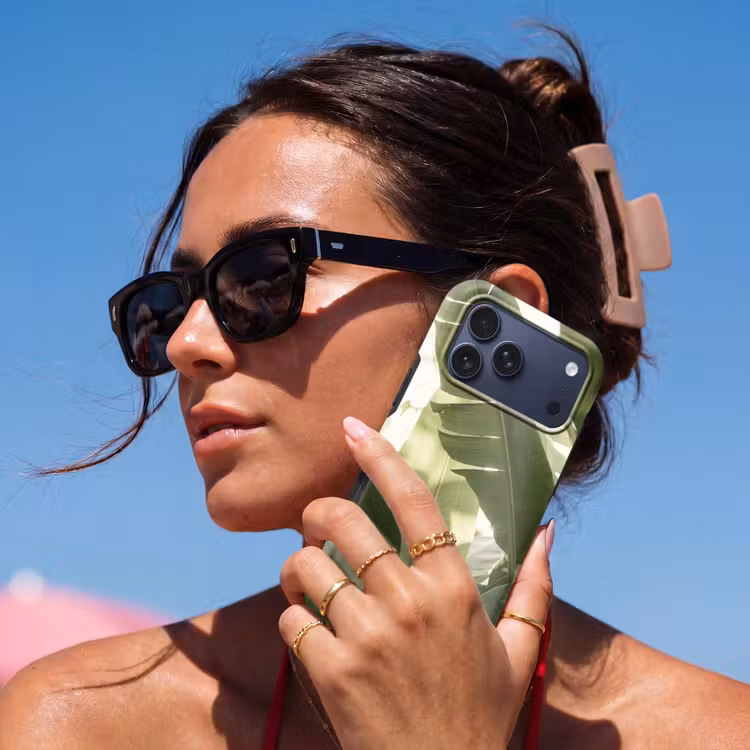 Telefoonhoesje Toughcase - Natuur - Bladeren - Groen - Tropisch - Detail — 6
