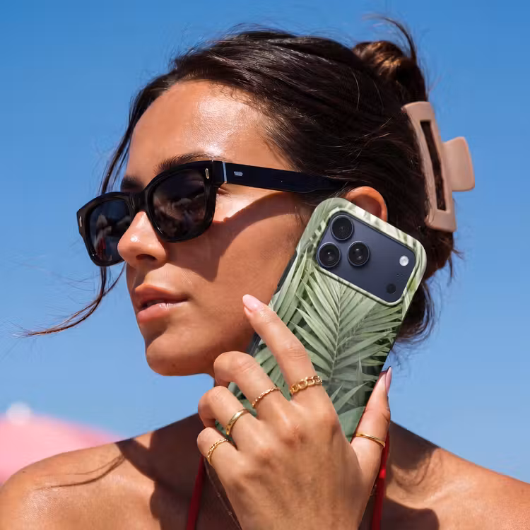 Telefoonhoesje Toughcase - Plant - Palmbladeren - Natuur - Groen — 6