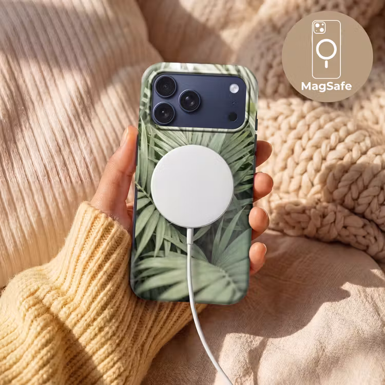 Telefoonhoesje Toughcase - Plant - Palmbladeren - Natuur - Groen — 8