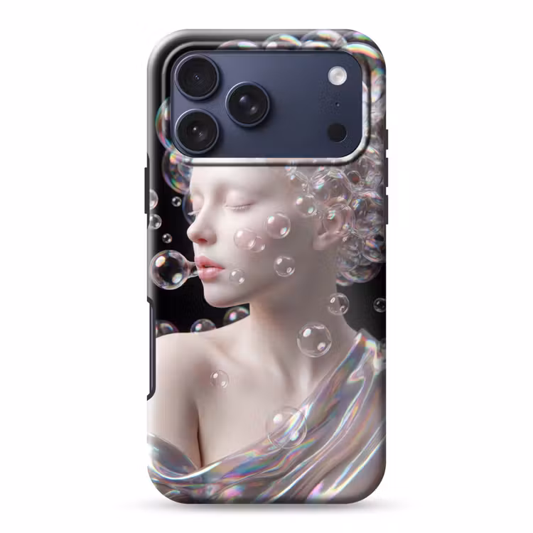 Telefoonhoesje Toughcase - Vrouw - Bellen - Abstract - Kleurrijk — 1