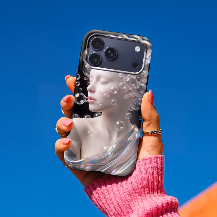 Telefoonhoesje Toughcase - Vrouw - Bellen - Abstract - Kleurrijk — 2