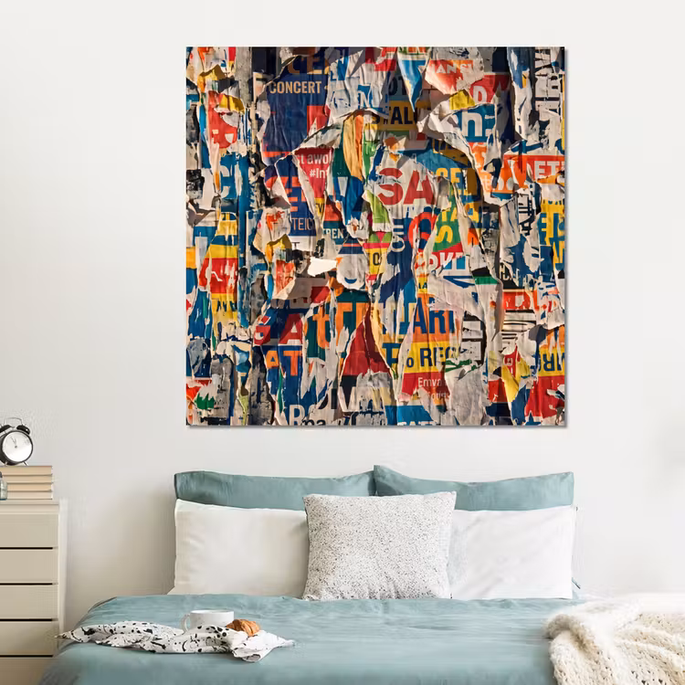 Forex - Abstract - Gelaagd papier - Urban - Modern - Kleurrijk — 2