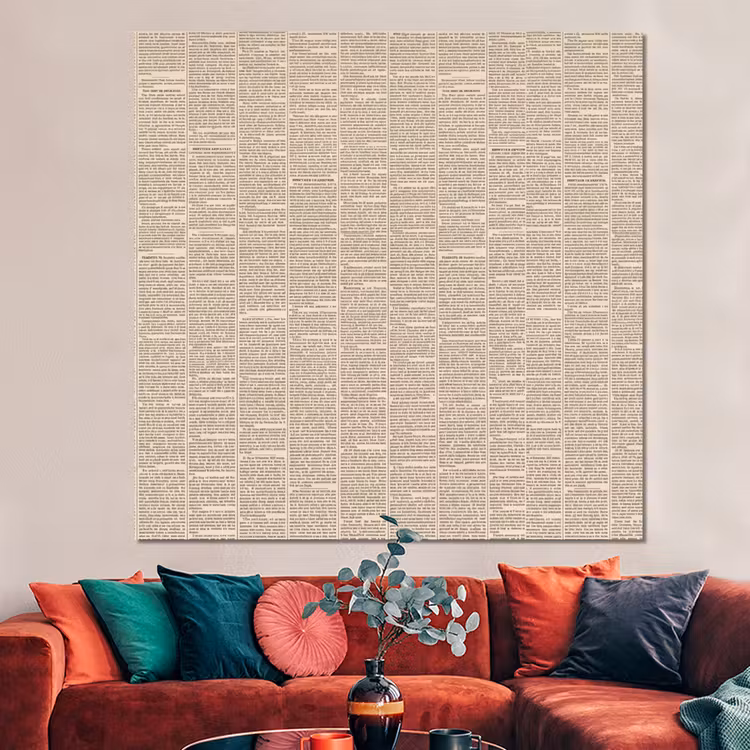 Forex - Krant - Nieuws - Historisch - Vintage - Beige — 3