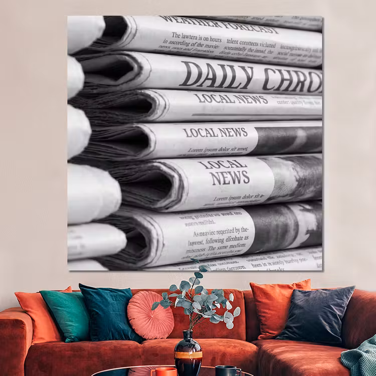 Forex - Krant - Stapel - Nieuws - Zwart-wit - Media — 3