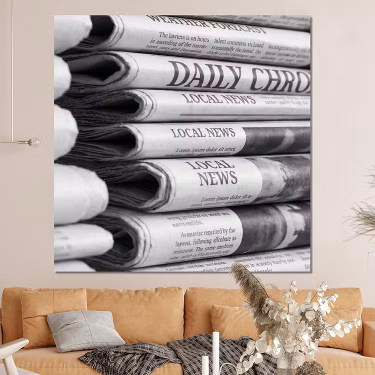 Forex - Krant - Stapel - Nieuws - Zwart-wit - Media — 4