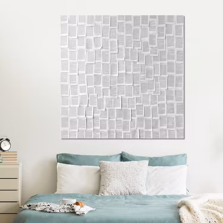 Forex - Papier - Overlappend - Textuur - Modern - Wit — 2