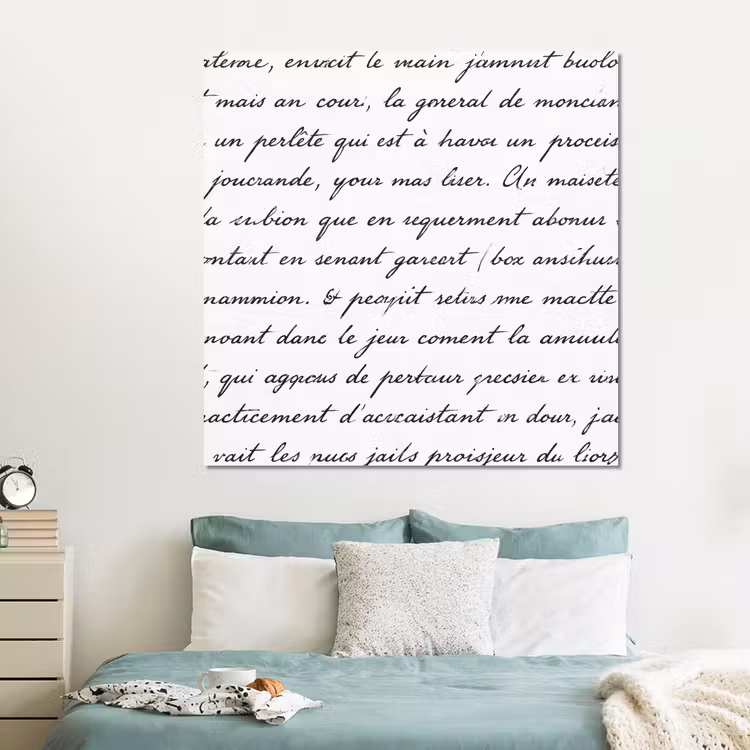 Forex - Tekst - Handschrift - Klassiek - ZwartWit — 2