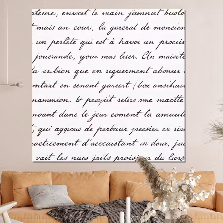 Forex - Tekst - Handschrift - Klassiek - ZwartWit — 4