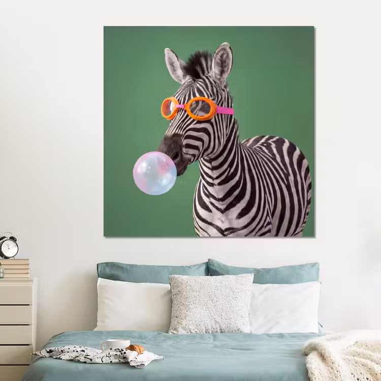 Forex - Dier - Bril - Bel - Modern - Groen — 2