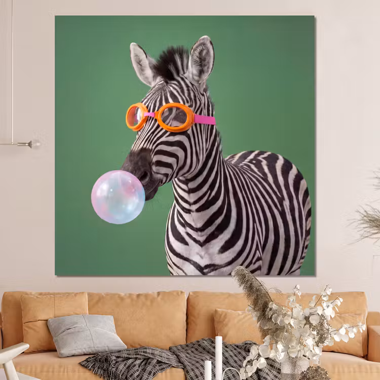Forex - Dier - Bril - Bel - Modern - Groen — 4