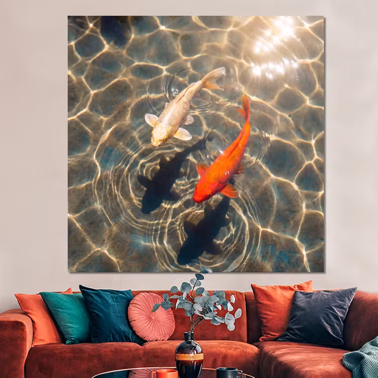 Forex - Vis - Water - Dieren - Oranje - Goud — 3