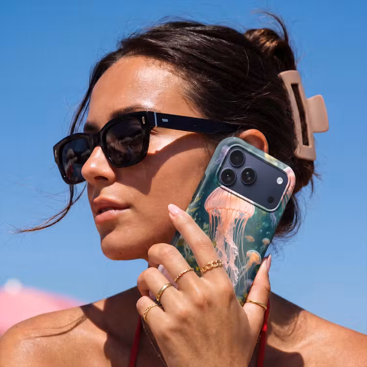Telefoonhoesje Toughcase - Kwal - Roze - Onderwater - Zeeleven - Dieren — 6