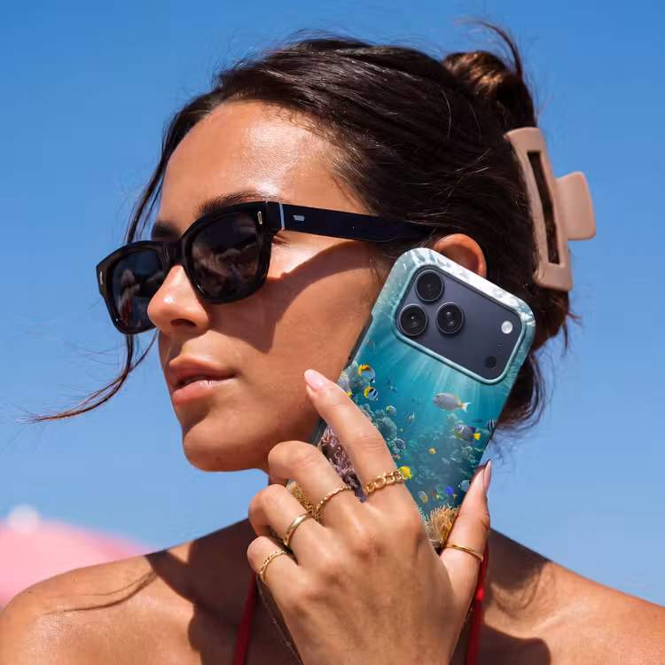 Telefoonhoesje Toughcase - Vis - Koraal - Oceaan - Natuur - Kleurrijk — 6