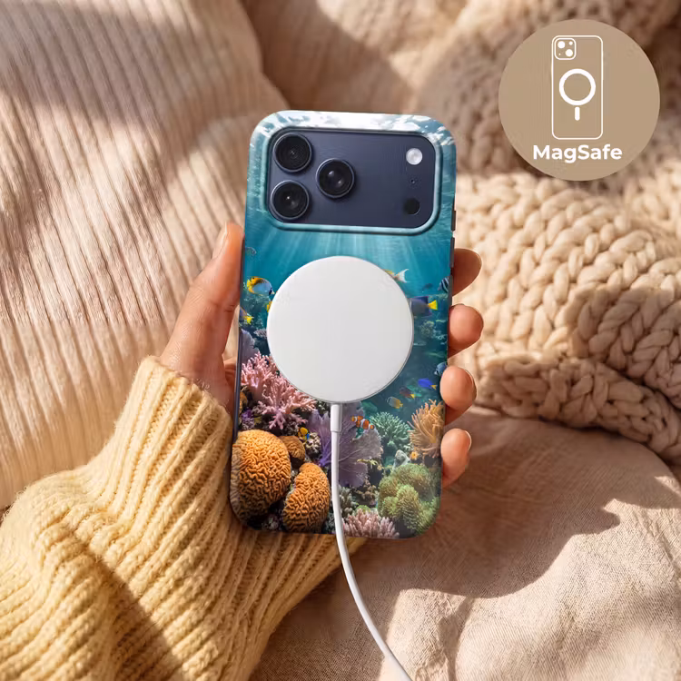Telefoonhoesje Toughcase - Vis - Koraal - Oceaan - Natuur - Kleurrijk — 8