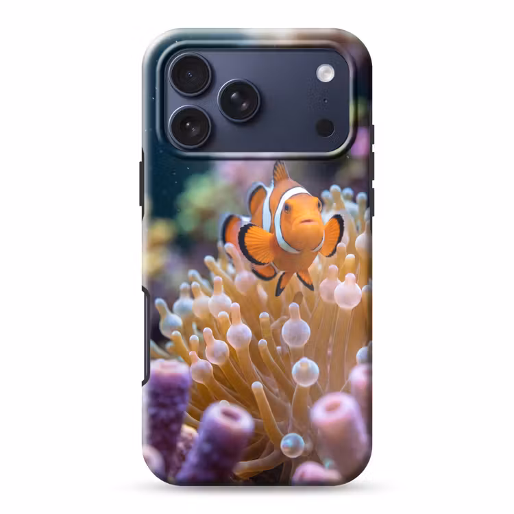 Telefoonhoesje Toughcase - Vis - Koraal - Onderwater - Oranje - Dieren — 1