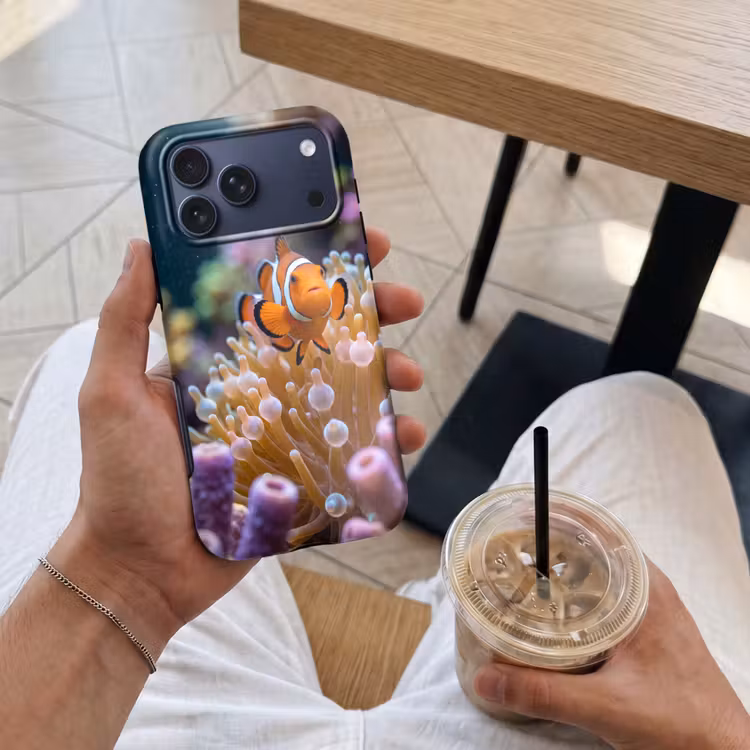 Telefoonhoesje Toughcase - Vis - Koraal - Onderwater - Oranje - Dieren — 4