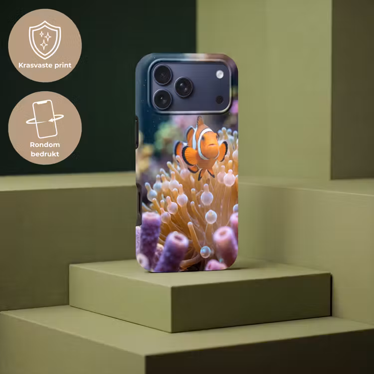 Telefoonhoesje Toughcase - Vis - Koraal - Onderwater - Oranje - Dieren — 7