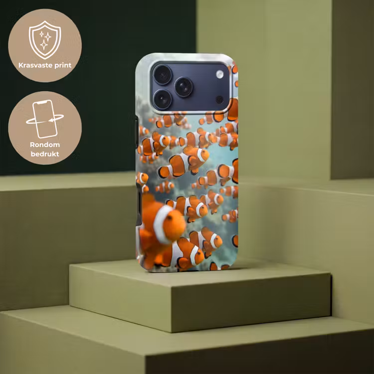 Telefoonhoesje Toughcase - Vis - School - Onderwater - Dieren - Oranje — 7