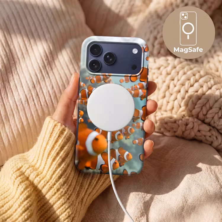 Telefoonhoesje Toughcase - Vis - School - Onderwater - Dieren - Oranje — 8