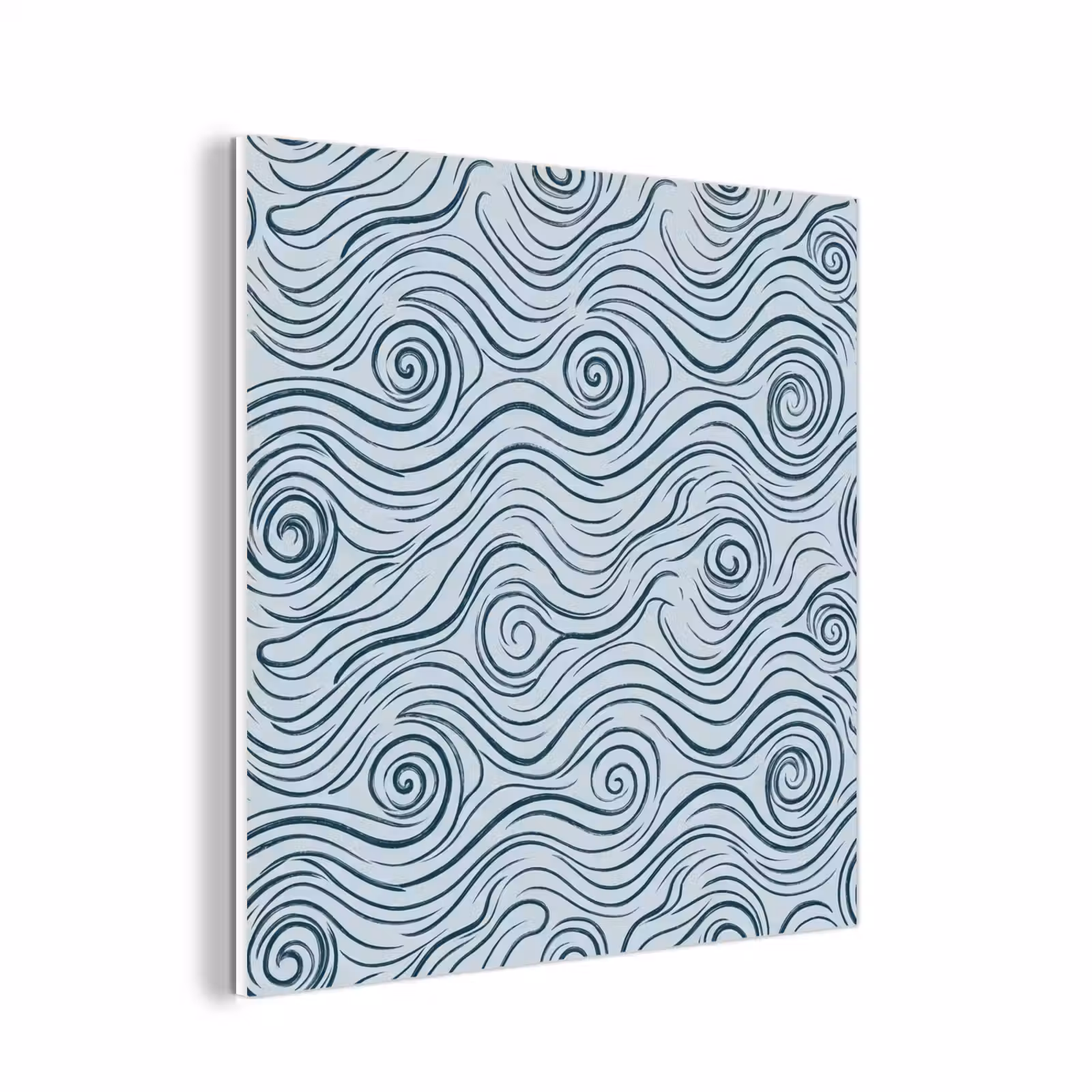 Forex - Patroon - Golven - Abstract - Modern - Blauw — 1