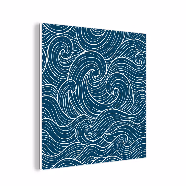 Forex - Golven - Spiraal - Water - Abstract - Blauw — 1