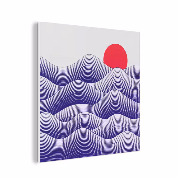 Forex - Golven - Zon - Natuur - Abstract - Rood — 1