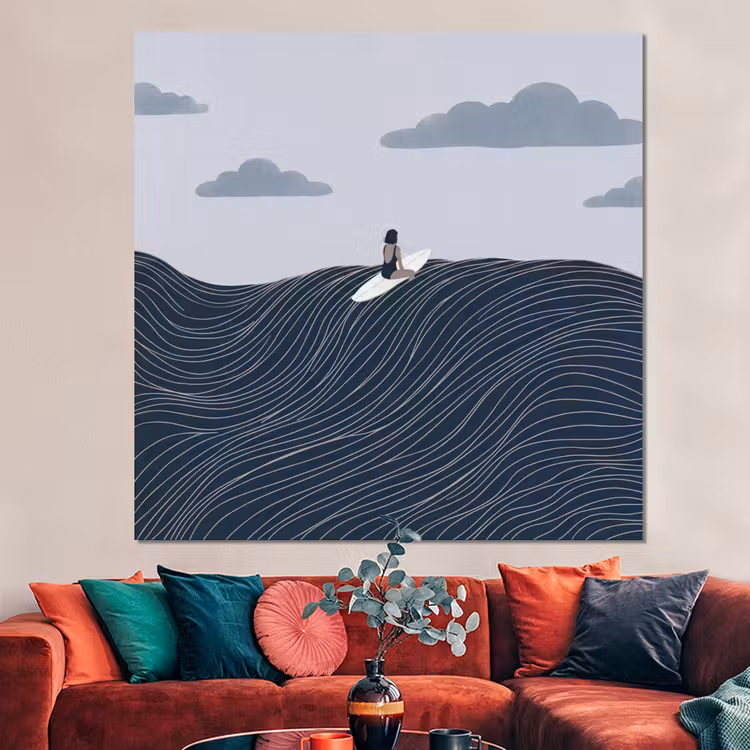 Forex - Persoon - Surfen - Oceaan - Natuur - Modern — 3