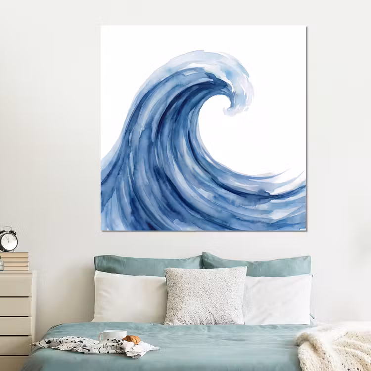 Forex - Water - Beweging - Natuur - Modern - Blauw — 2