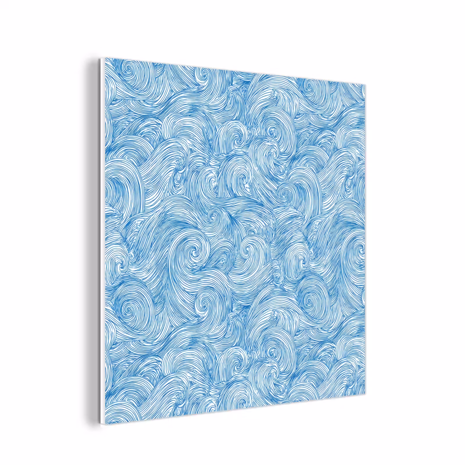 Forex - Blauw - Wit - Spiraal - Golven - Lijnen — 1