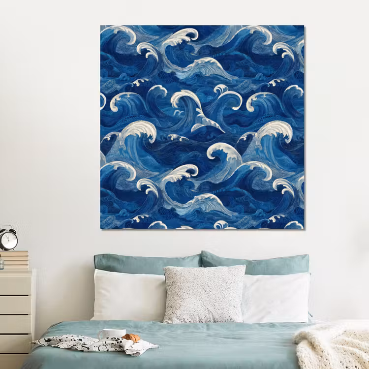 Forex - Japans - Oceaan - Golven - Blauw — 2