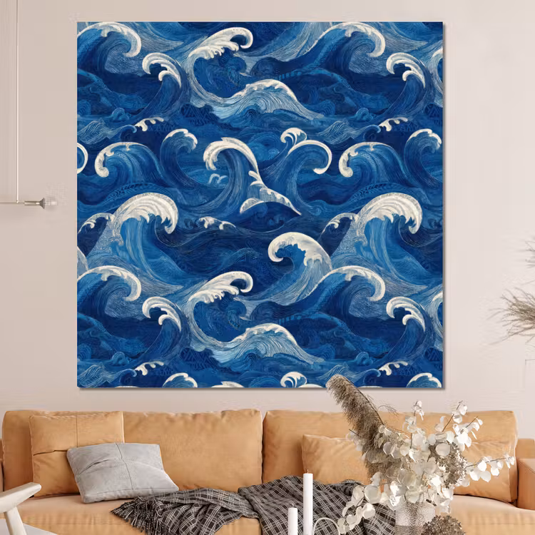 Forex - Japans - Oceaan - Golven - Blauw — 4