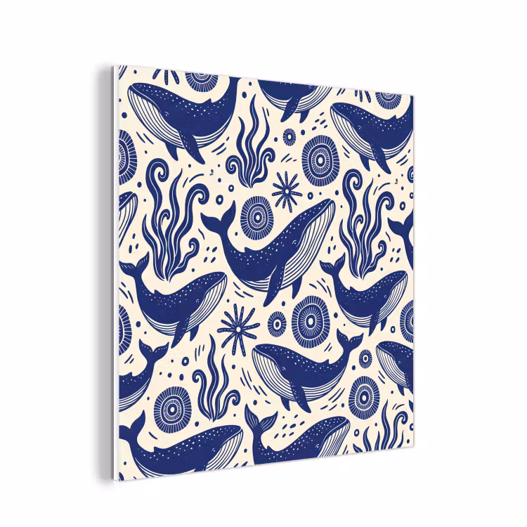 Forex - Walvis - Onderwater - Dieren - Abstract - Blauw — 1
