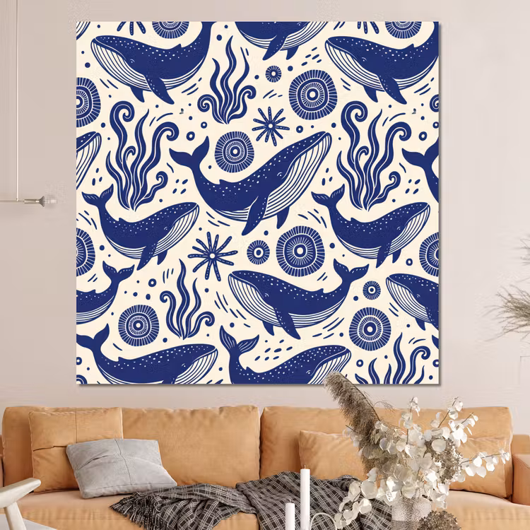 Forex - Walvis - Onderwater - Dieren - Abstract - Blauw — 4