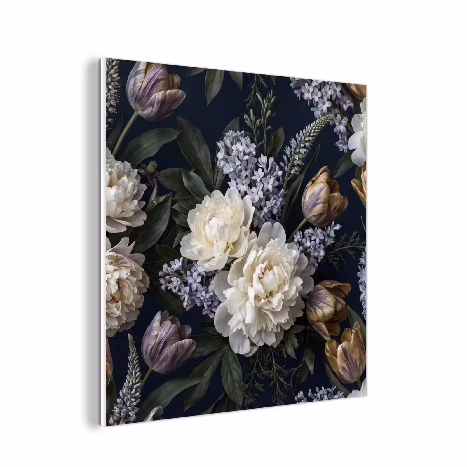 Forex - Bloemen - Donker - Elegant - Natuur - Wit — 1