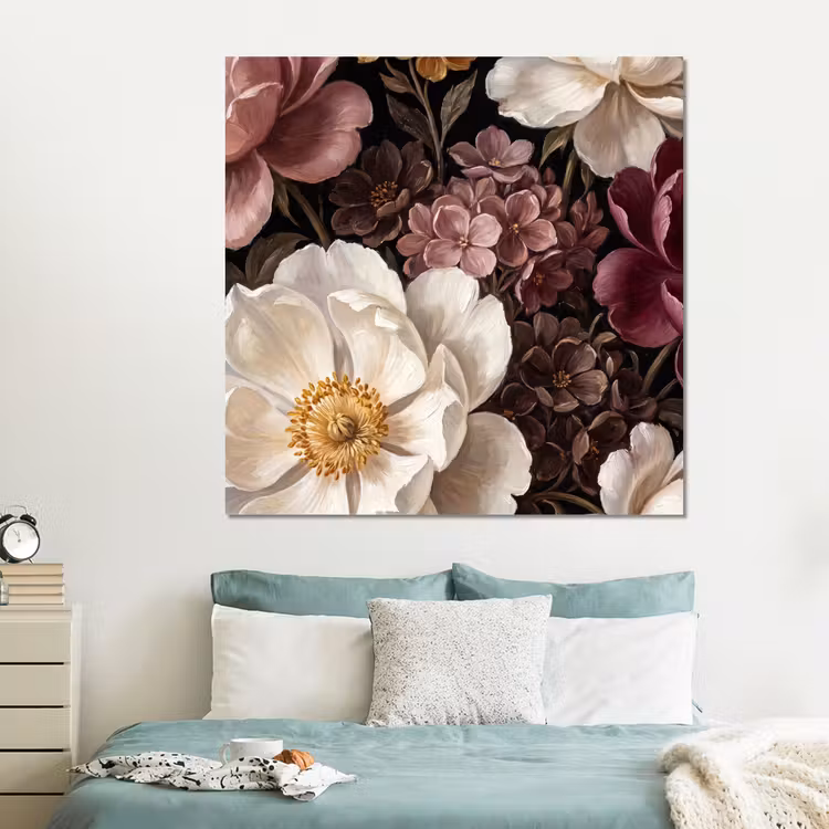 Forex - Bloemen - Boeket - Klassiek - Donker - Rood — 2