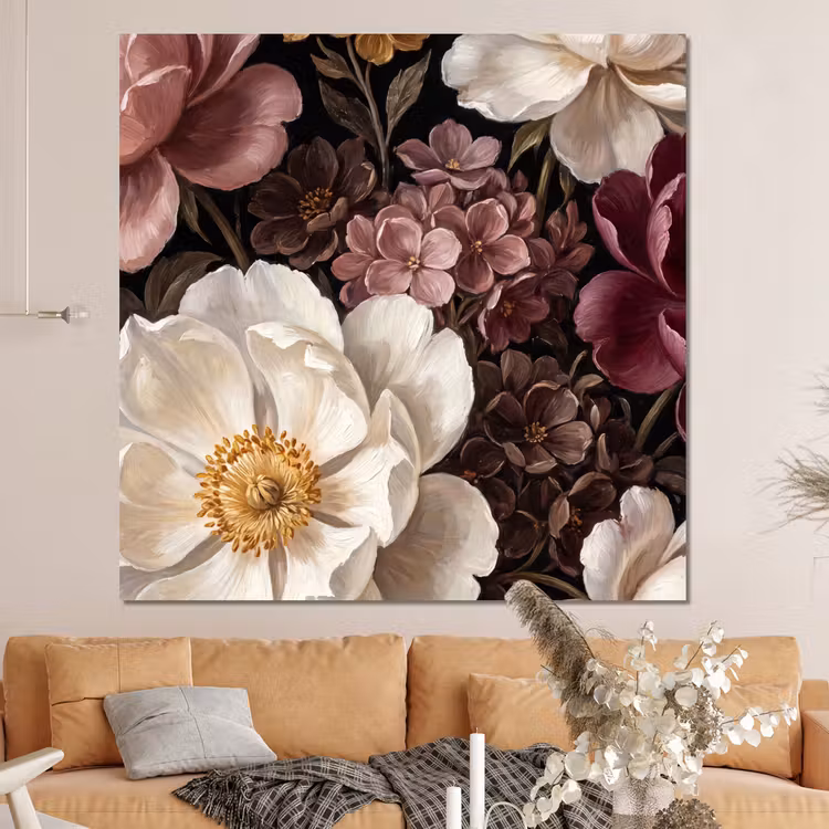 Forex - Bloemen - Boeket - Klassiek - Donker - Rood — 4