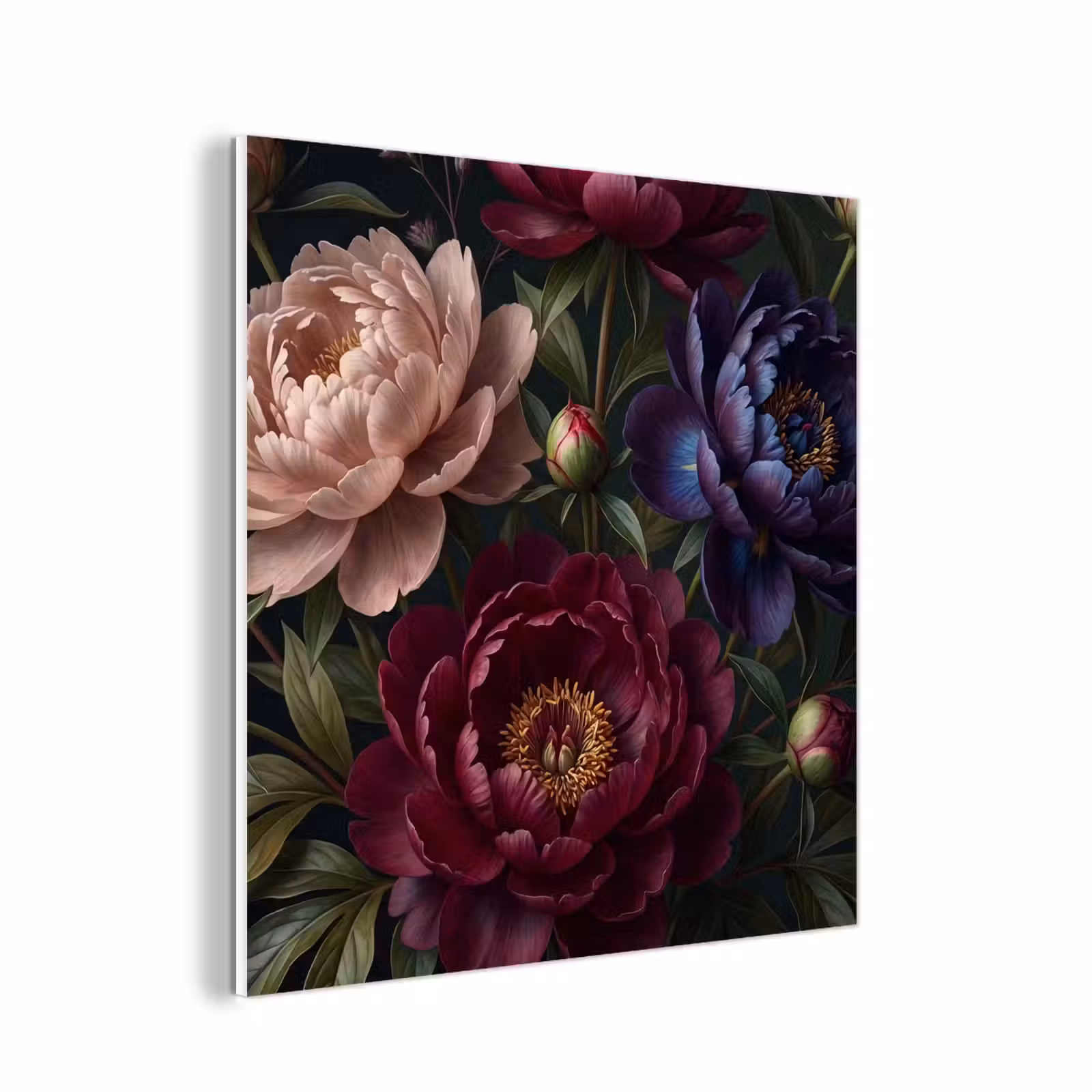 Forex - Bloemen - Boeket - Natuur - Modern - Donker — 1