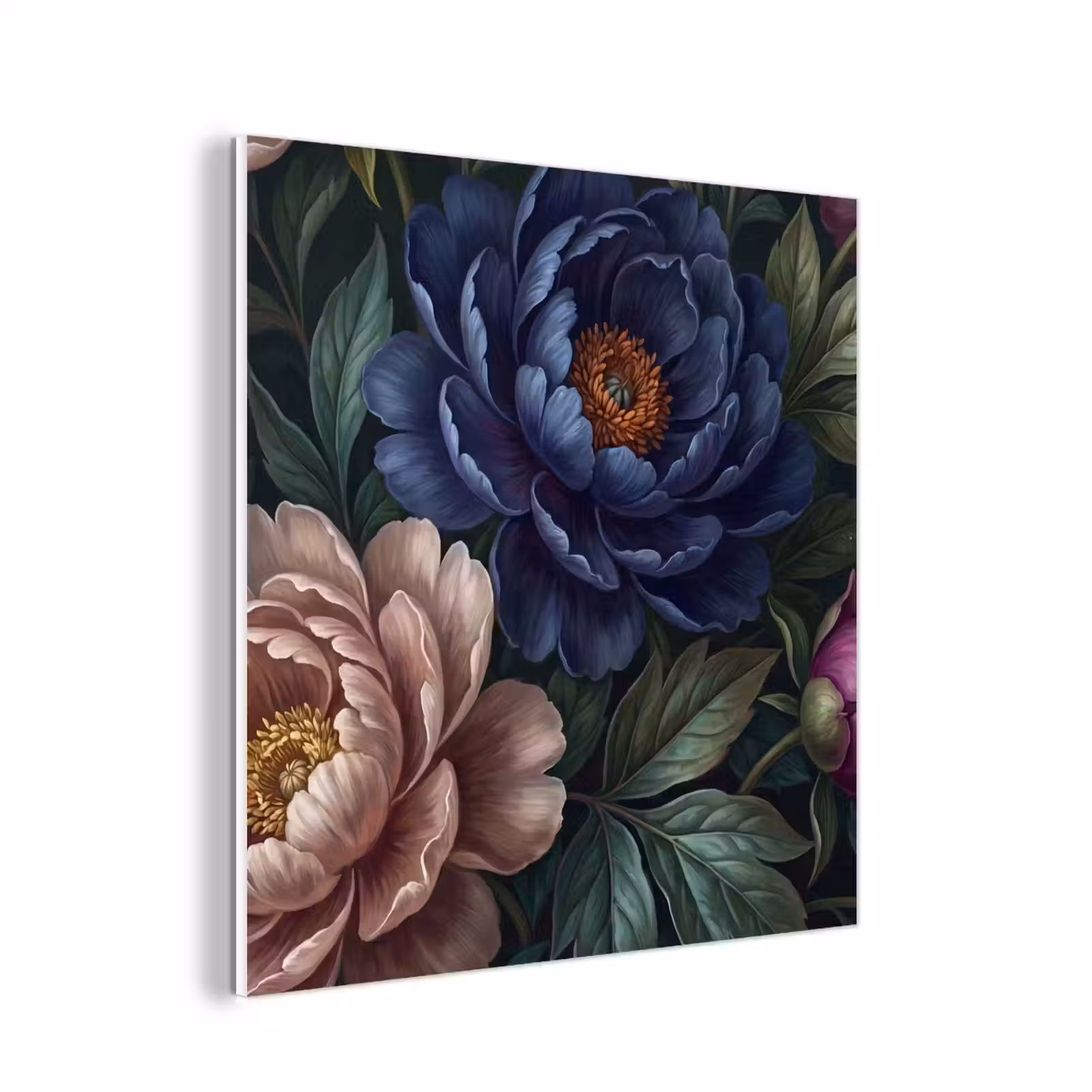 Forex - Bloemen - Vlinder - Natuur - Modern - Paars — 1