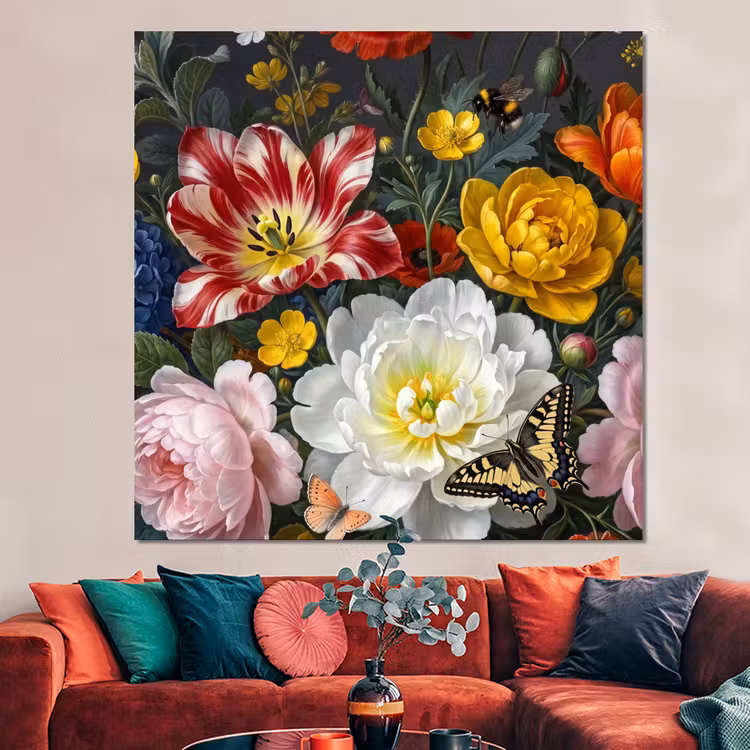 Forex - Bloemen - Boeket - Klassiek - Kleurrijk - Natuur — 3