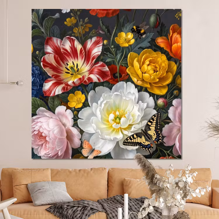 Forex - Bloemen - Boeket - Klassiek - Kleurrijk - Natuur — 4