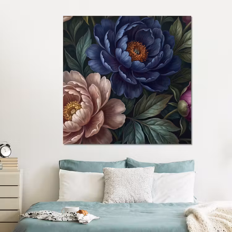 Forex - Bloemen - Vlinder - Natuur - Modern - Paars — 2