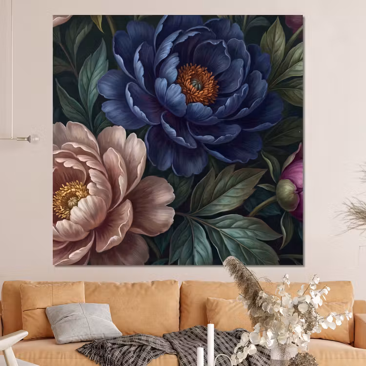Forex - Bloemen - Vlinder - Natuur - Modern - Paars — 4