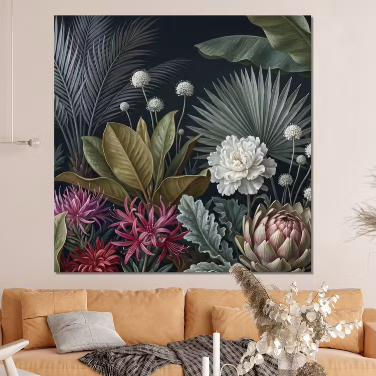 Forex - Planten - Tropisch - Botanisch - Donker - Groen — 4