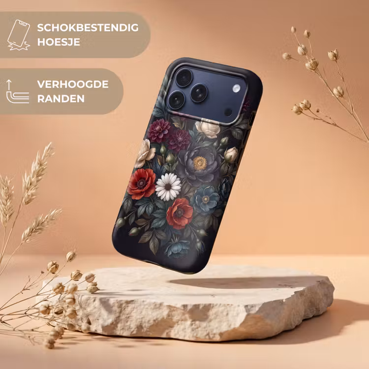 Telefoonhoesje Toughcase - Bloemen - Boeket - Natuur - Klassiek - Weelderig — 5