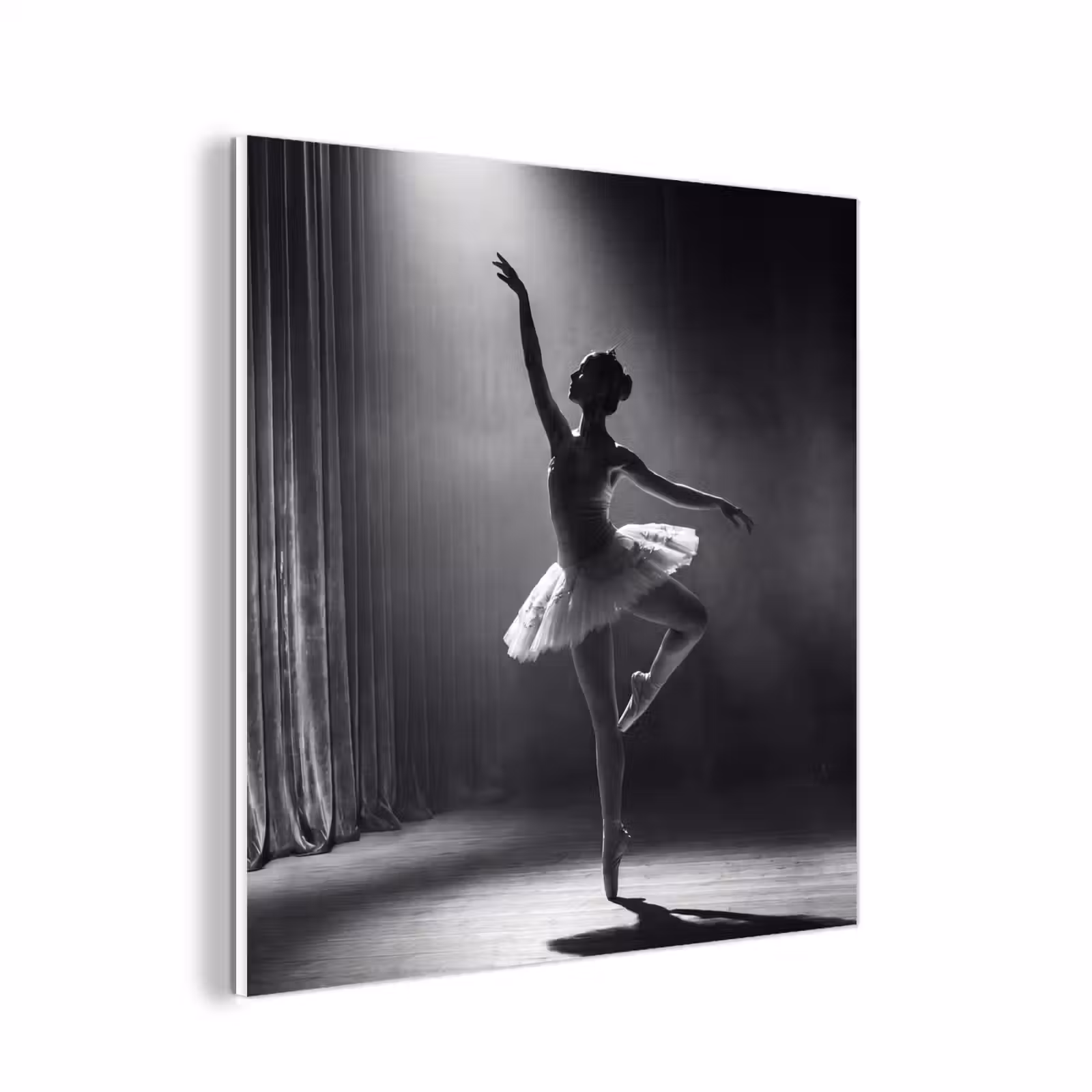 Forex - Danser - Podium - Zwart-wit - Kunst - Klassiek — 1